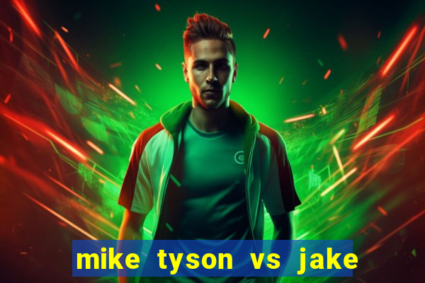 mike tyson vs jake paul assistir online